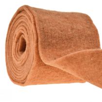 Nastro in feltro feltro arancione feltro di lana feltro di lana nastro decorativo feltro 15cm×5m