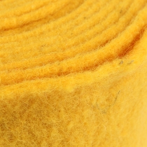 Nastro in feltro 15cm x 5m giallo