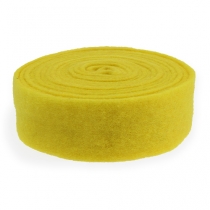 Prodotto Nastro in feltro nastro decorativo giallo in feltro 7,5 cm 5 m