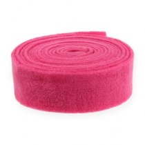 Prodotto Nastro in feltro rosa 7,5cm 5m