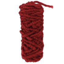 Prodotto Cordoncino in feltro soffice Mirabell 25m rosso scuro
