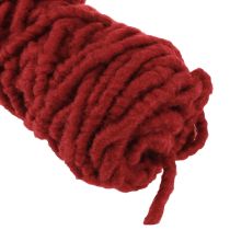 Prodotto Cordoncino in feltro soffice Mirabell 25m rosso scuro