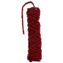 Prodotto Cordoncino in feltro soffice Mirabell 25m rosso scuro
