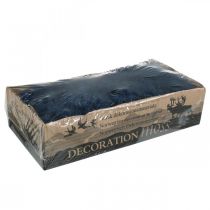 Prodotto Deco muschio secco blu muschio per artigianato colorato 500g