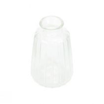 Prodotto Bottiglie decorative candeliere mini vasi in vetro H11cm 6 pezzi