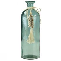 Prodotto Bottiglie vaso decorativo in vetro conchiglie ciprea marittima H26cm 2 pezzi