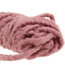 Prodotto Cordone in feltro soffice Mirabell rosa antico 25 m