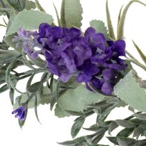 Prodotto Ghirlanda di lillà artificiale, decorazione primaverile per occasioni speciali e design stagionale, 145 cm, 2 pezzi