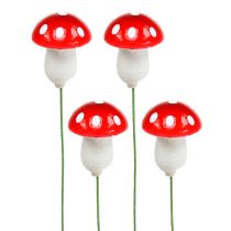 Toadstool su un filo 2,2 cm 100 pezzi