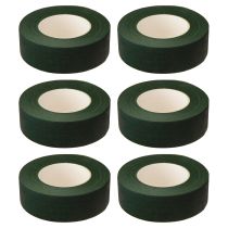 Prodotto Nastro floreale nastro floreale nastro da imballaggio verde 25mm 6 pz