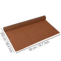 Prodotto Carta crespa per fioristi, marrone, rotolo da 50 cm di larghezza