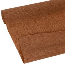 Prodotto Carta crespa per fioristi, marrone, rotolo da 50 cm di larghezza