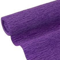 Prodotto Carta crespa fiorista viola scuro 50x250cm