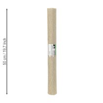 Prodotto Carta crespa fiorista natura 50x250cm