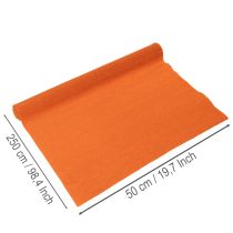 Prodotto Carta crespa per fioristi, rotolo arancione, 50x250 cm