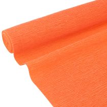 Prodotto Carta crespa fiorista arancione 50x250cm