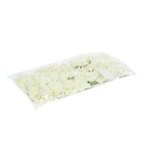 Prodotto Rosa di schiuma Ø6cm Crema 27 pezzi