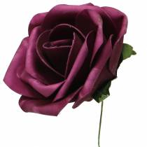 Prodotto Rosa in schiuma Ø10cm diversi colori 8 pz