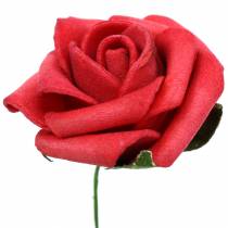 Prodotto Rosa in schiuma Ø3,5 cm diversi colori 48 pz