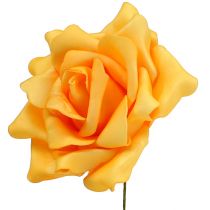Prodotto Rosa in schiuma Ø15cm Giallo 4 pz