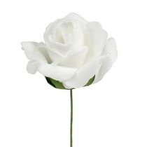 Prodotto Rosa in schiuma Ø4,5 cm bianca 36 pz