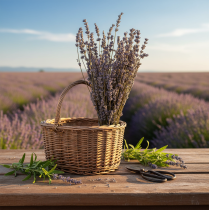 Prodotto Lavanda essiccata, fiori secchi profumati, 35-40 cm, 100 g