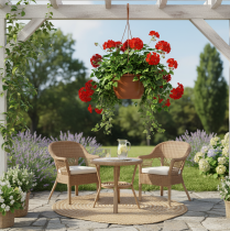 Prodotto Cesto sospeso Ø25cm terracotta