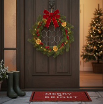 Prodotto Anelli decorativi in rafia di metallo, Ø20cm, 4 pezzi, decorazione da parete boho, decorazione da finestra