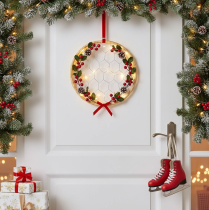 Prodotto Anelli decorativi in rafia di metallo, Ø20cm, 4 pezzi, decorazione da parete boho, decorazione da finestra