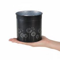 Prodotto Vaso per fiori di tarassaco, nero, Ø15,5cm H15,5cm