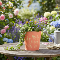 Prodotto Vaso da fiori per albicocchi in metallo Ø11,5cm H11,5cm