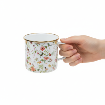 Prodotto Vaso da fiori in smalto, Ø11cm