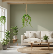 Prodotto Cesto sospeso per piante succulente in vaso artificiali 46 cm