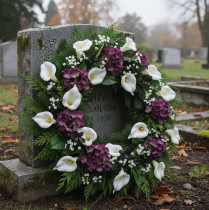 Prodotto Calle su filo, piccole, bianche, 50 pezzi