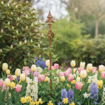 Prodotto Traliccio da giardino con paletto decorativo, 115 cm.