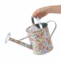 Prodotto Annaffiatoio decorativo in metallo, fioriera vintage per fiori, Ø18cm