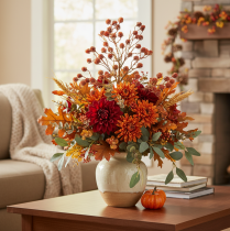 Prodotto Ramo di bacche artificiali, decorazione autunnale realistica, 68 cm
