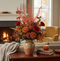 Prodotto Felci, fiori secchi conservati, decorazione autunnale, 60 cm, 10 pezzi