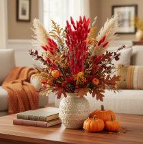 Prodotto Mazzo di Lagurus essiccati, decorazione con fiori secchi, 70 cm, 100 g