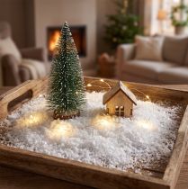 Prodotto Neve decorativa in plastica, ruvida, 30 g