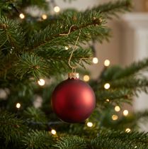 Prodotto Ganci per decorazioni dorate grucce per palline - eleganti grucce per palle di Natale e decorazioni festive - 50 pezzi