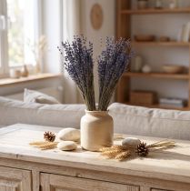 Prodotto Decorazione fiori secchi di lavanda naturale 100g 40cm 100g × 2pz