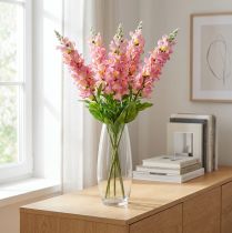 Prodotto Bocca di Leone Fiore di Seta Bocca di Leone Artificiale Rosa Giallo L92cm