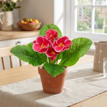 Prodotto Primule fiori artificiali Primule Rosa H25cm