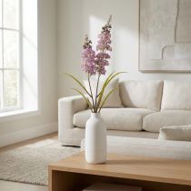 Prodotto Decorazione floreale artificiale di delphinium, stile moderno per la casa, 100 cm