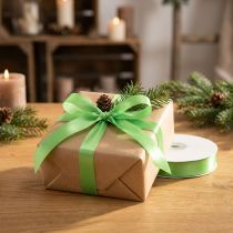 Prodotto Nastro regalo e decorazione 15 mm x 50 m verde chiaro