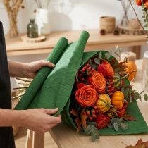 Prodotto Carta crespa per fioristi verde scuro 50x250cm