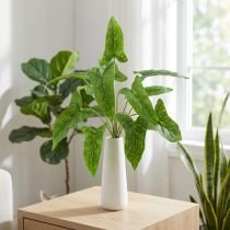 Prodotto Mazzo di edera dorata artificiale rilegatura verde 40cm