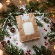 Prodotto Mais decorativo bianco neve 100% materiale di origine biologica 40 g