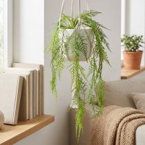 Prodotto Asparagi artificiali da appendere, ideali per una decorazione domestica a bassa manutenzione, 75 cm.